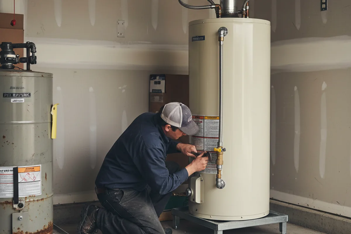 Water heater and shutoff valve replacement in Ladera Ranch